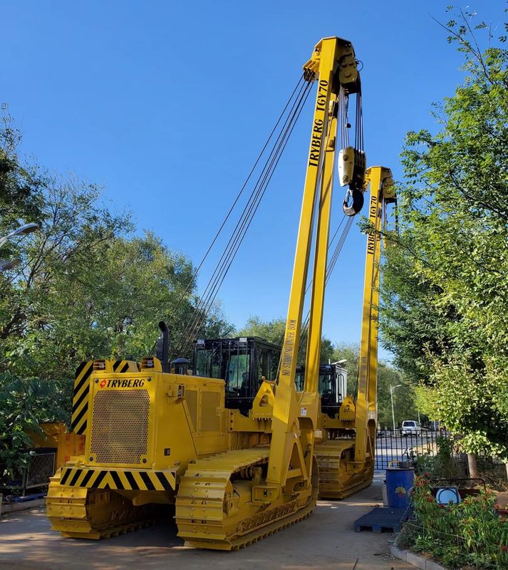 Produkty z hydrauliczną transmisją mechaniczną warstwa rurociągu dla ekstremalnych temperatur -45°C- 70°C